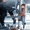 Установка алмазного бурения Husqvarna DM 220 с опорной стойкой DS 250